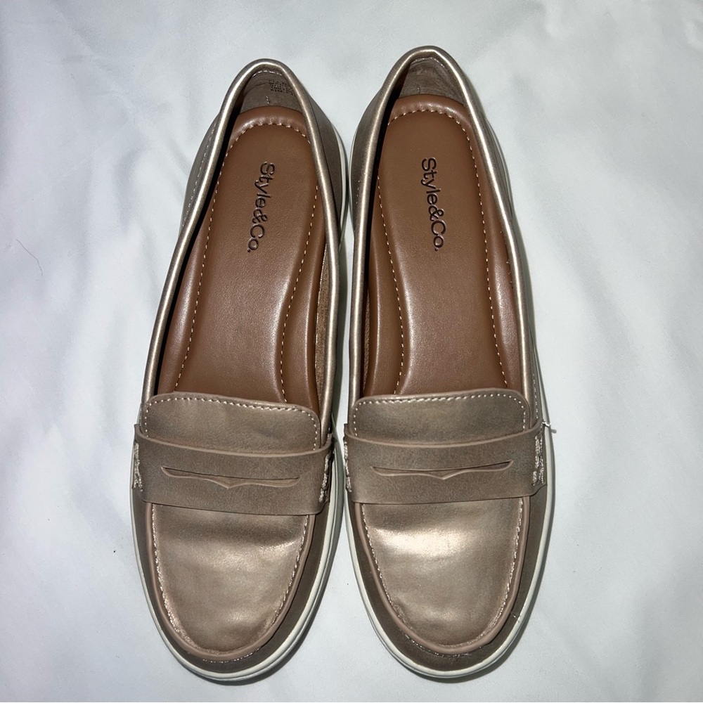 Style & Co. Women's Tan Loafers